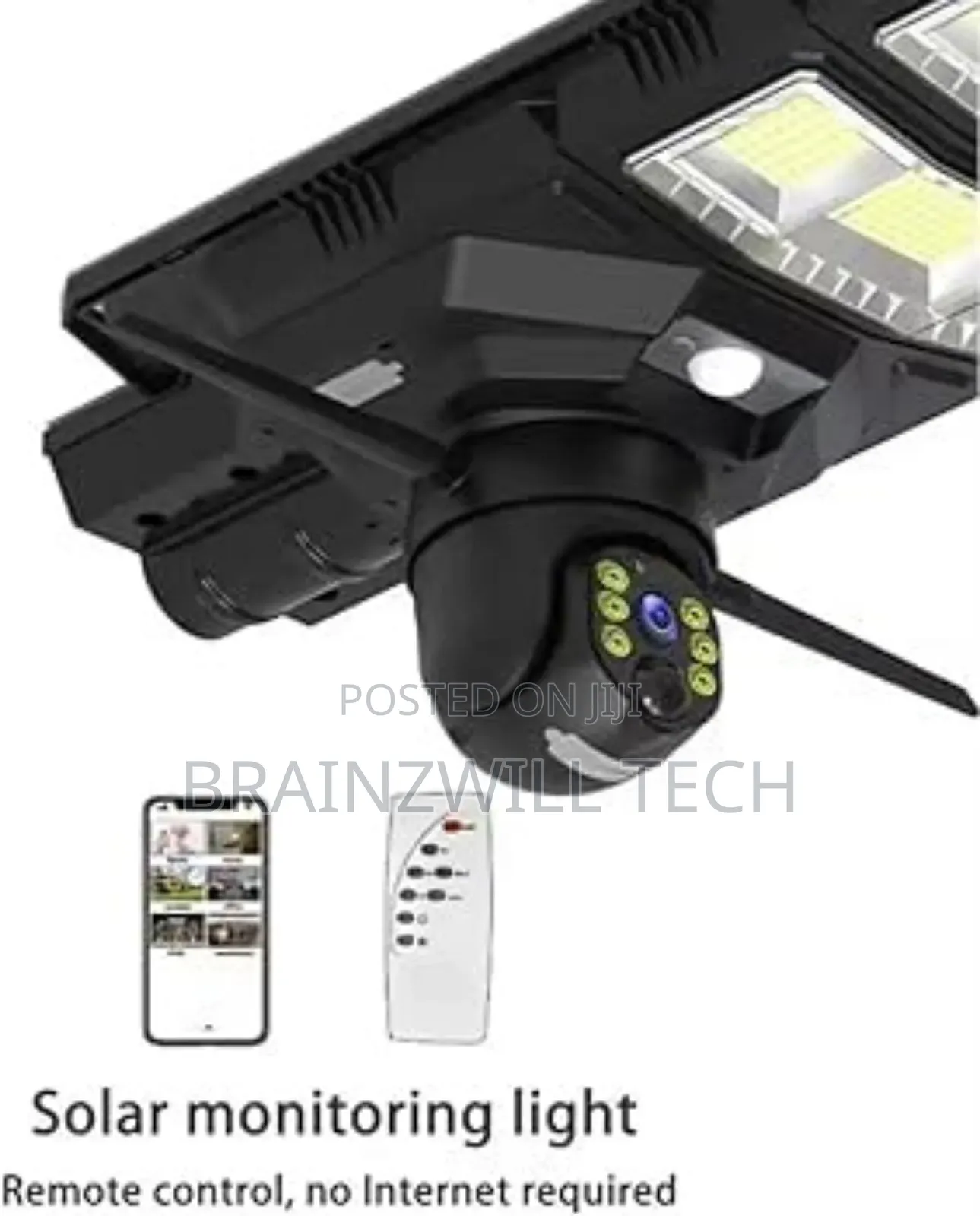 Ai Solar Camera + Floodlight 450w
