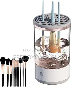 Photo - Electric Makeup Brush Cleaner