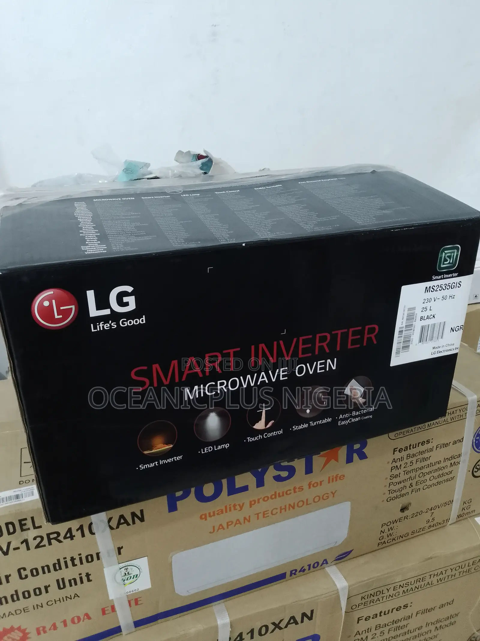 Efficient 25L Inverter Smart LG Microwave