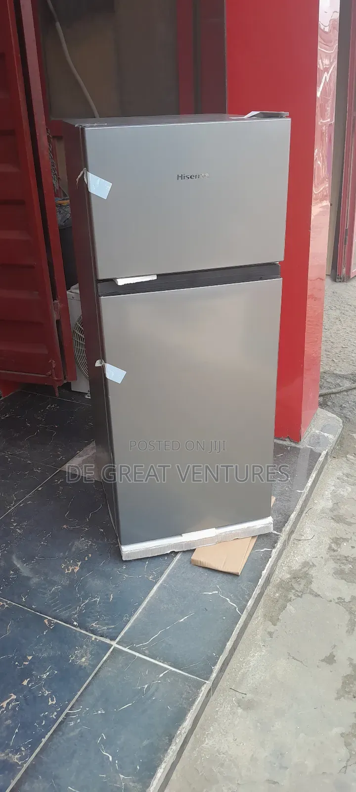 Brand New Hisense(Ref172dr)125L Double Door Refrigerator>>
