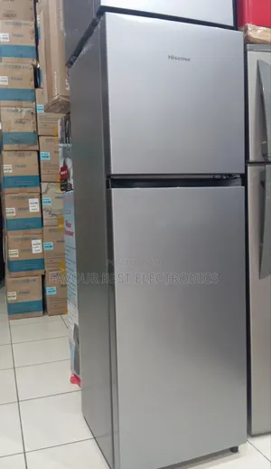 New Hisense Double Door Fridge (154L) Fast Cooling (100W)