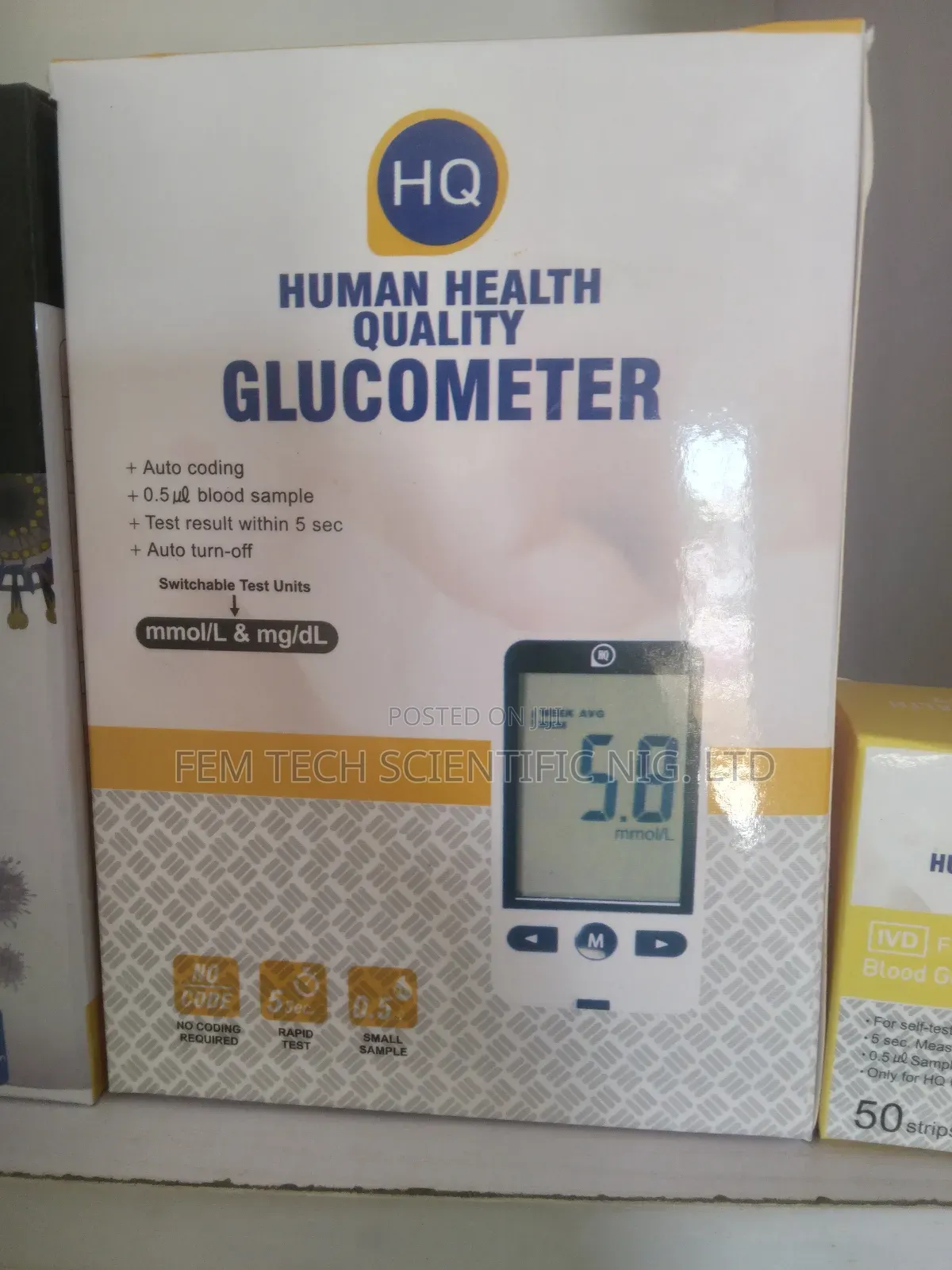 Glucometer Machine for Sugar Test