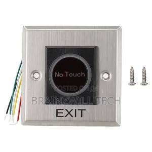 No Touch Stainless Exit Button Switch