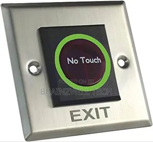 No Touch Stainless Exit Button Switch