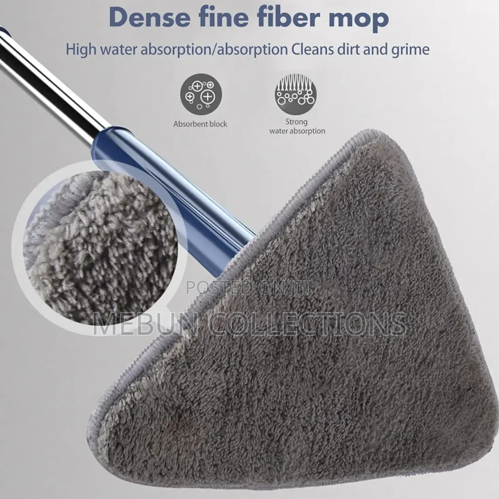 360 Rotatable Adjustable Wall Floor Cleaning Mop