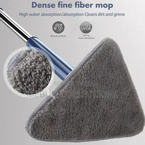 360 Rotatable Adjustable Wall Floor Cleaning Mop