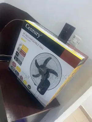 Dc Ac Auto 18''century Rechargeable Fan With LED Light