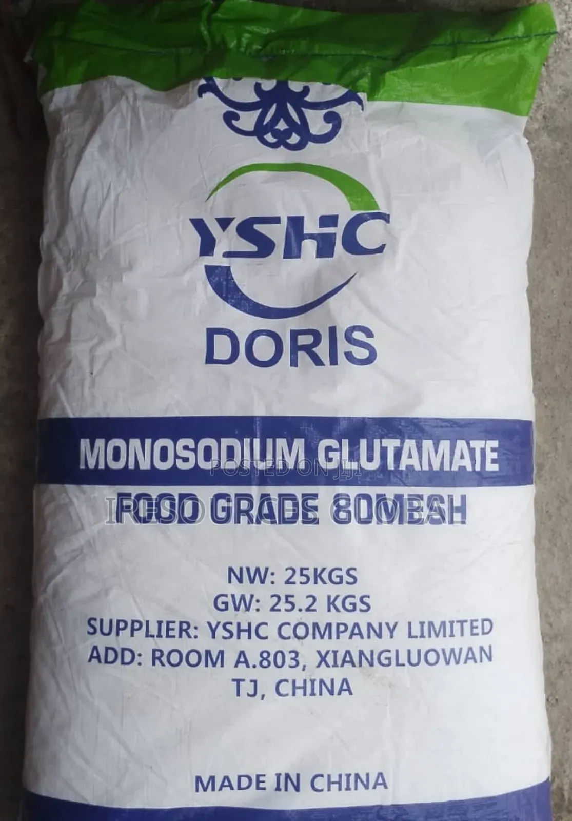 Monosodium Glutamate (MSG).