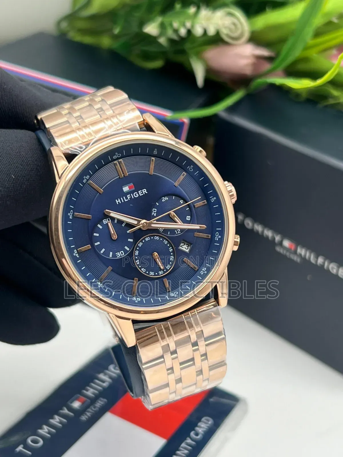 Quality Tommy Chain Chronograph Watch