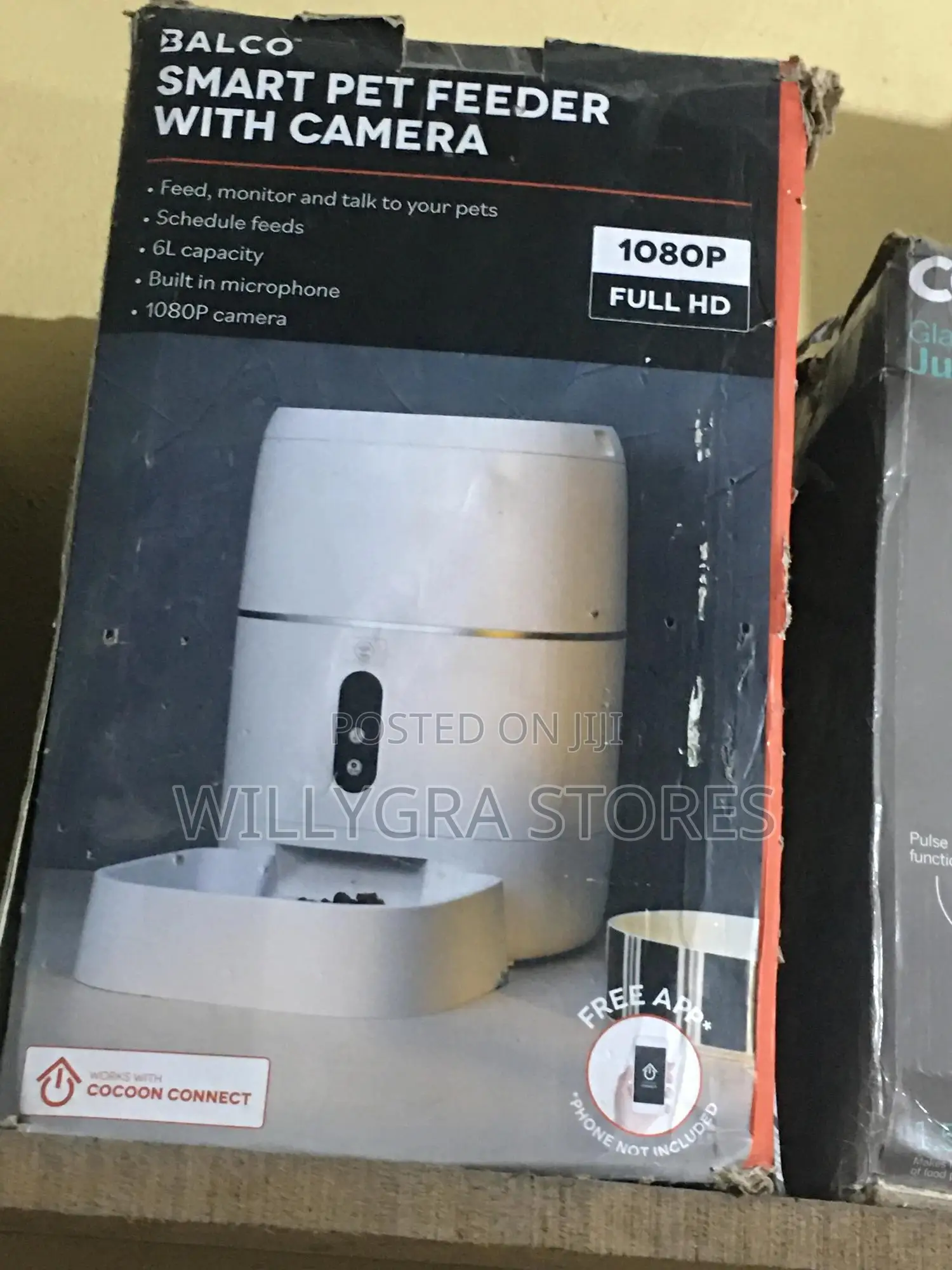 Balco Smart Pet Feeder With 1080p Full Hd Camera