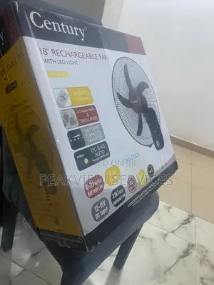 Buy Online(Frcb-45)18''rechargeable Fan With LED Light