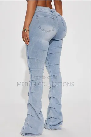 Photo - Fashionnova Stacked Bootcut Jeans