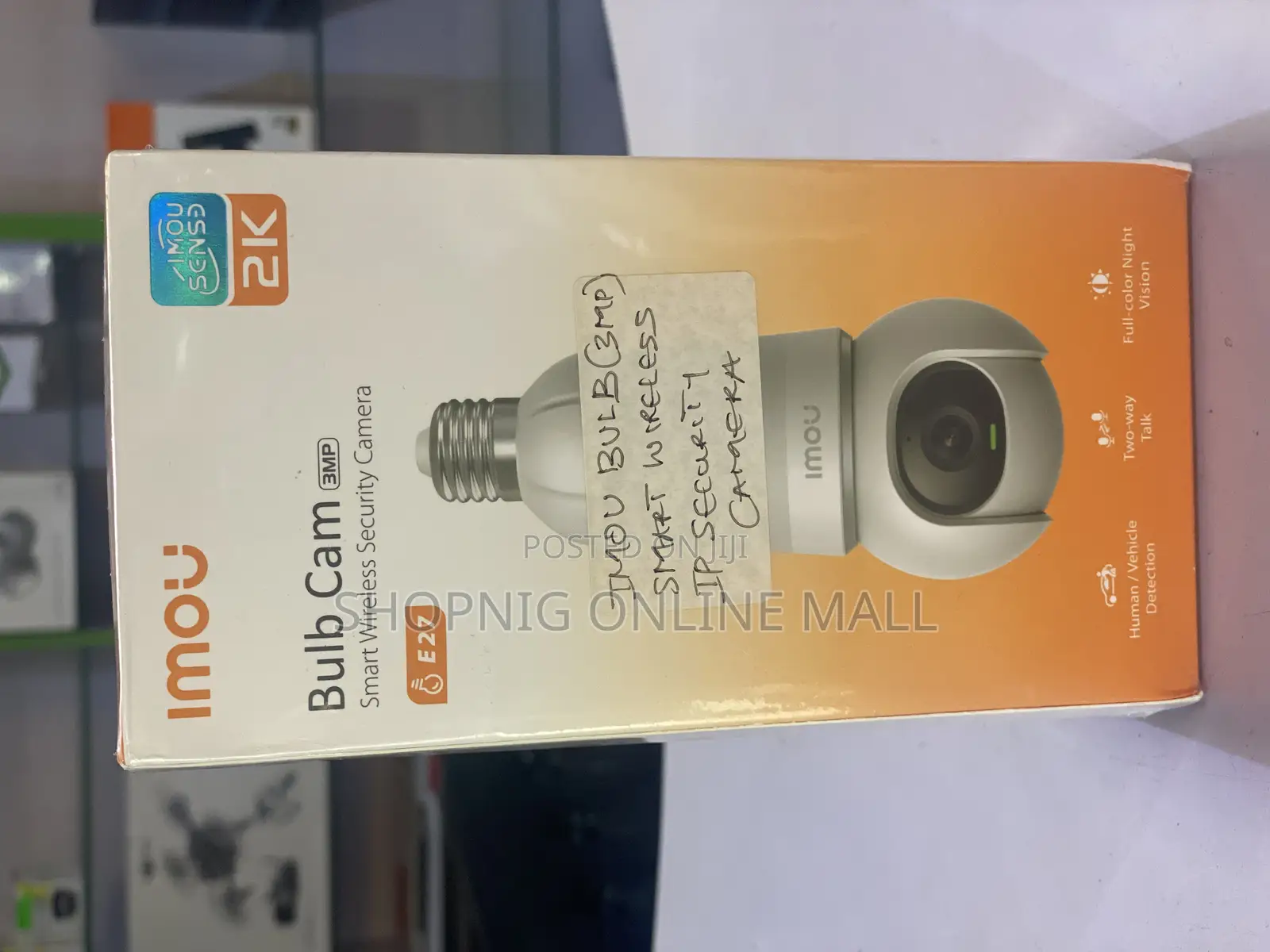 Imou Bulb (3mp) Smart Wireless Ip Security Camera