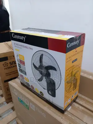 Photo - Century Low Noise 18'' Rechargeable Fan