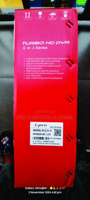 24 Channel Turbo 4 in 1 DVR