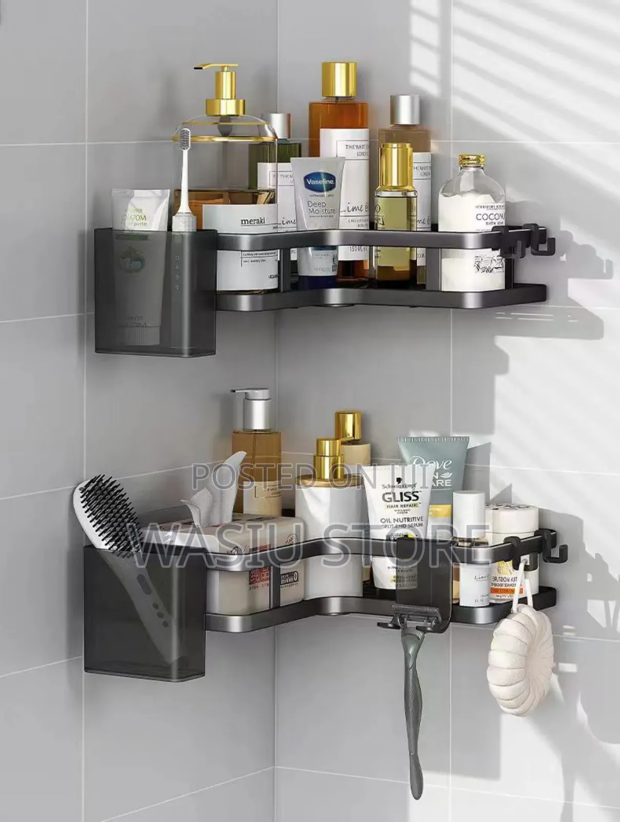 Corner Shower Caddy Rack