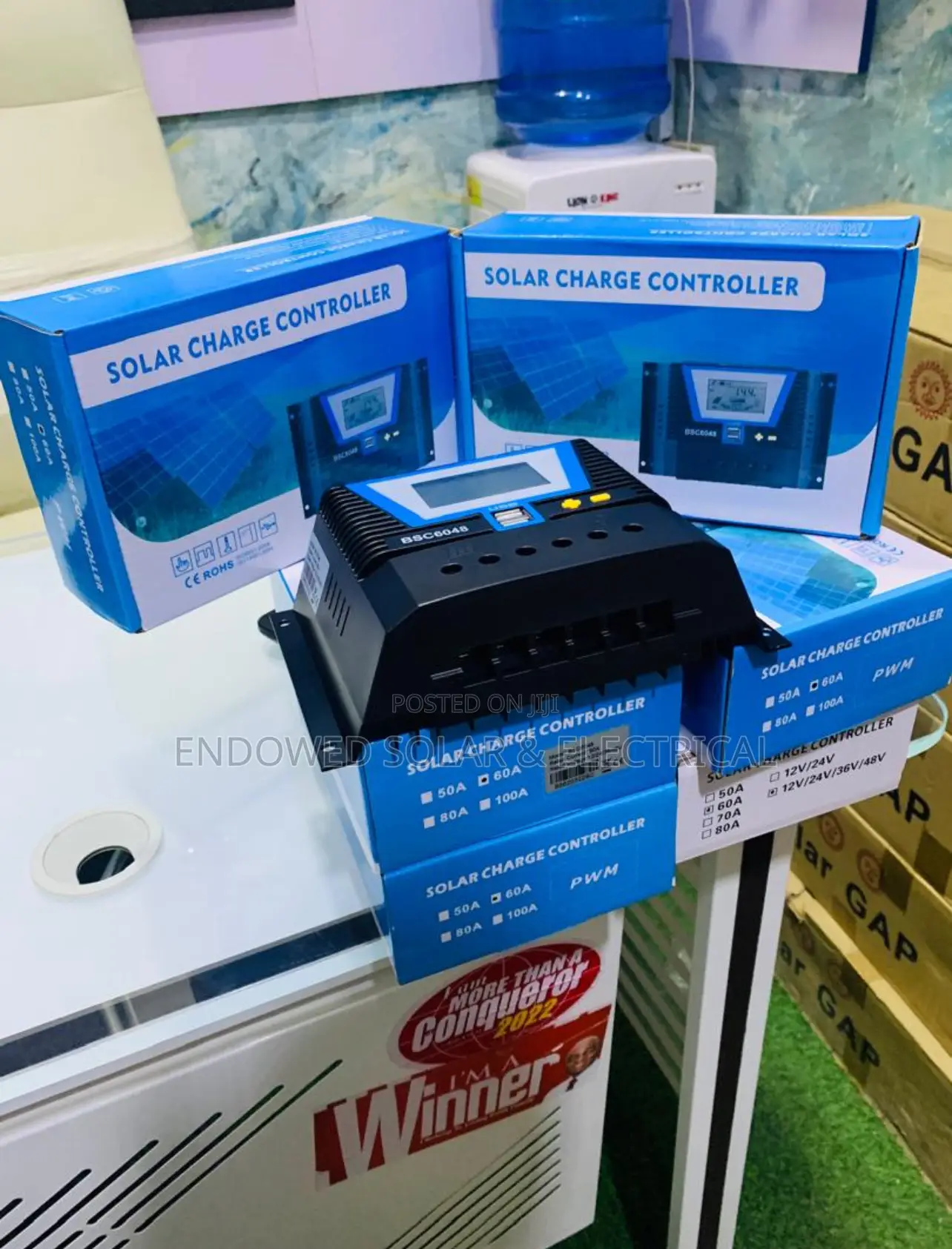 60ah 12v/24v/36v/48v PWM Charge Controllers Are Available