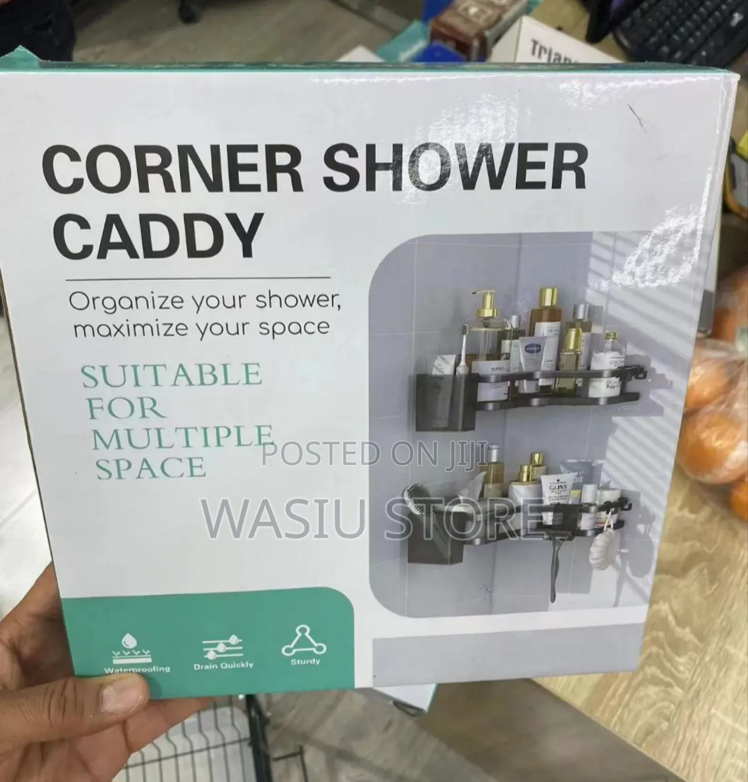 Corner Shower Caddy Rack