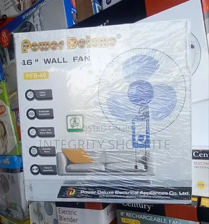 Power Deluxe 16" Wall Fan