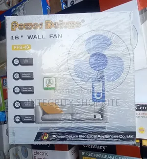 Power Deluxe 16" Wall Fan