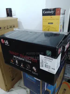 Touchscreen 25L LG Inverter Smart Microwave
