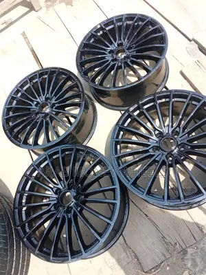 19 Inch Rims Pure Black Wheels