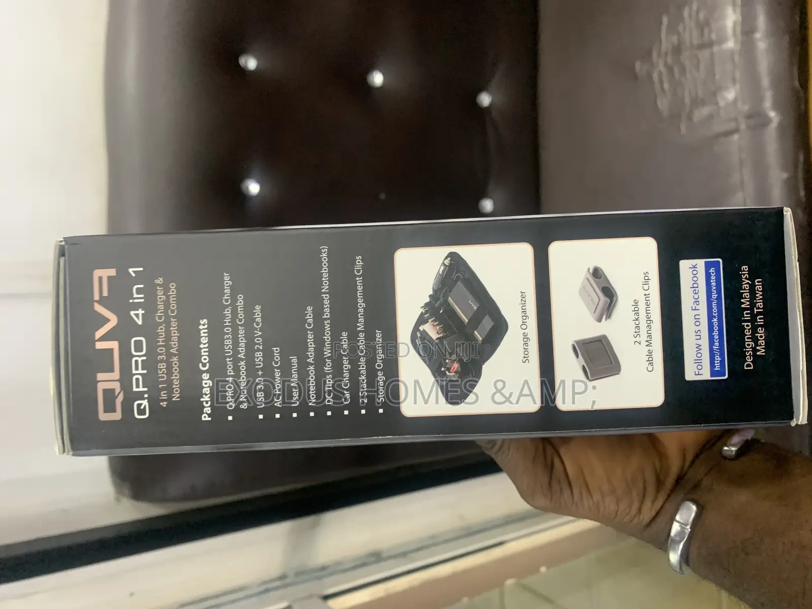 Quva Tech Q-Pro 4 in 1: A Notebook Power Adapter Combo