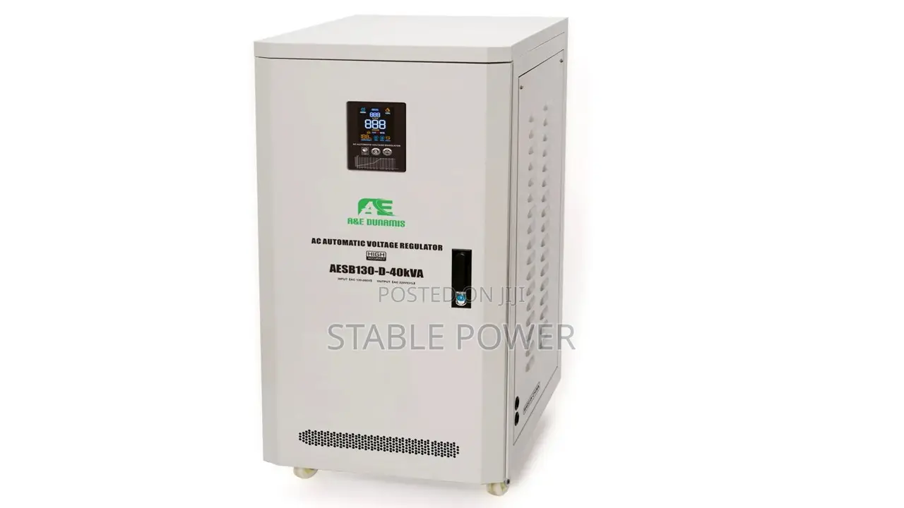 40KVA Single-Phase Servo Voltage Stabilizer (130v-250v)
