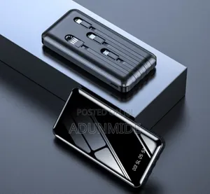 Sleek Screen Power Bank With Box