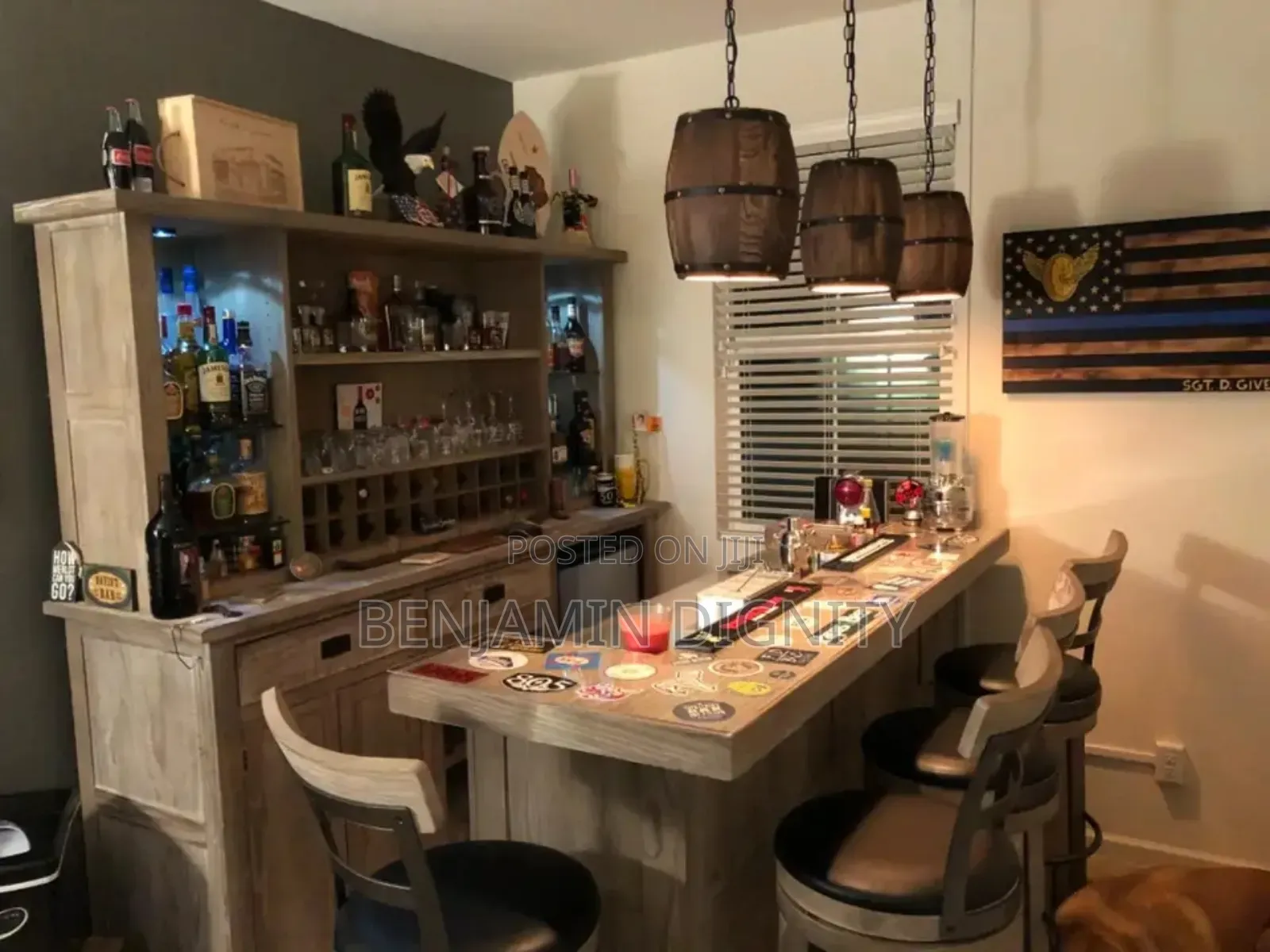 Retro Barrel Chandelier