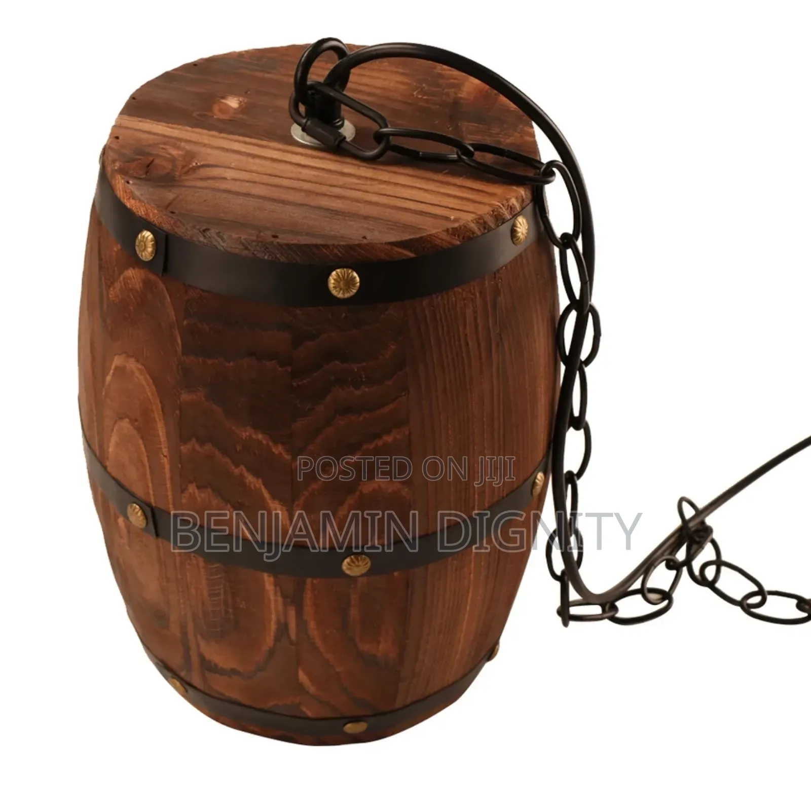 Retro Barrel Chandelier