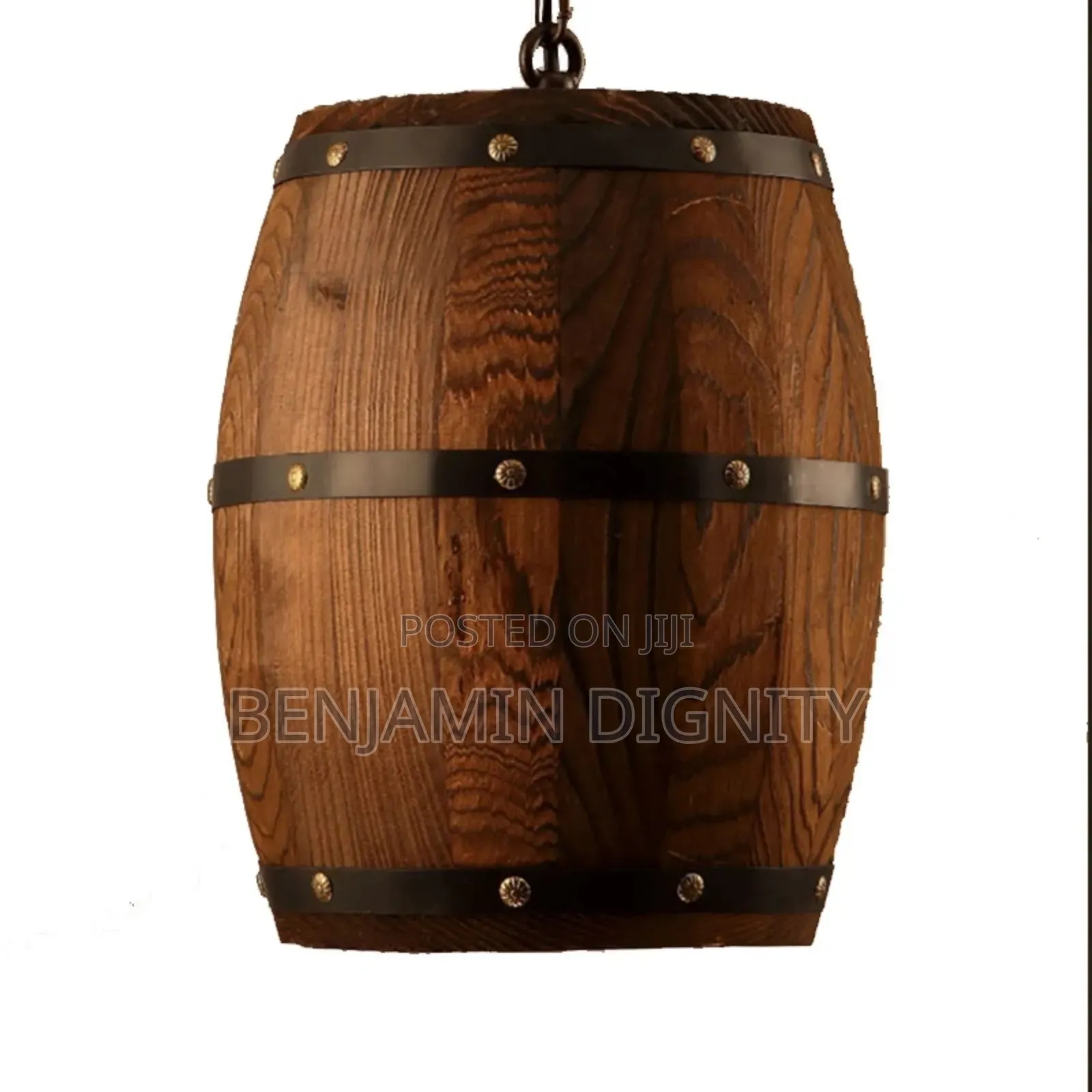 Retro Barrel Chandelier