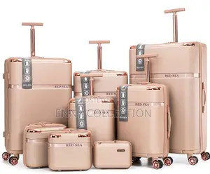Set Of 7 Rubber Luggage Box