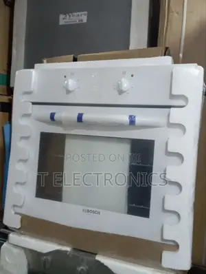 White Electric Oven
