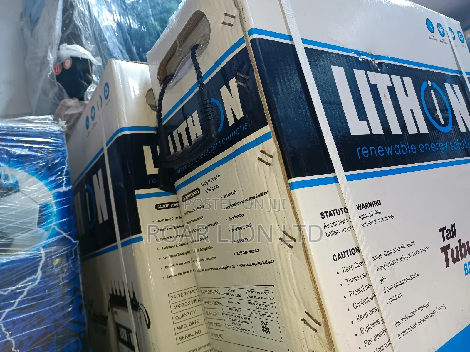 Lithon 220 Tubular Battery
