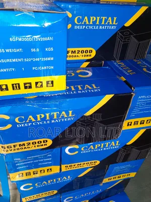 C Capital 200ah Gel Battery