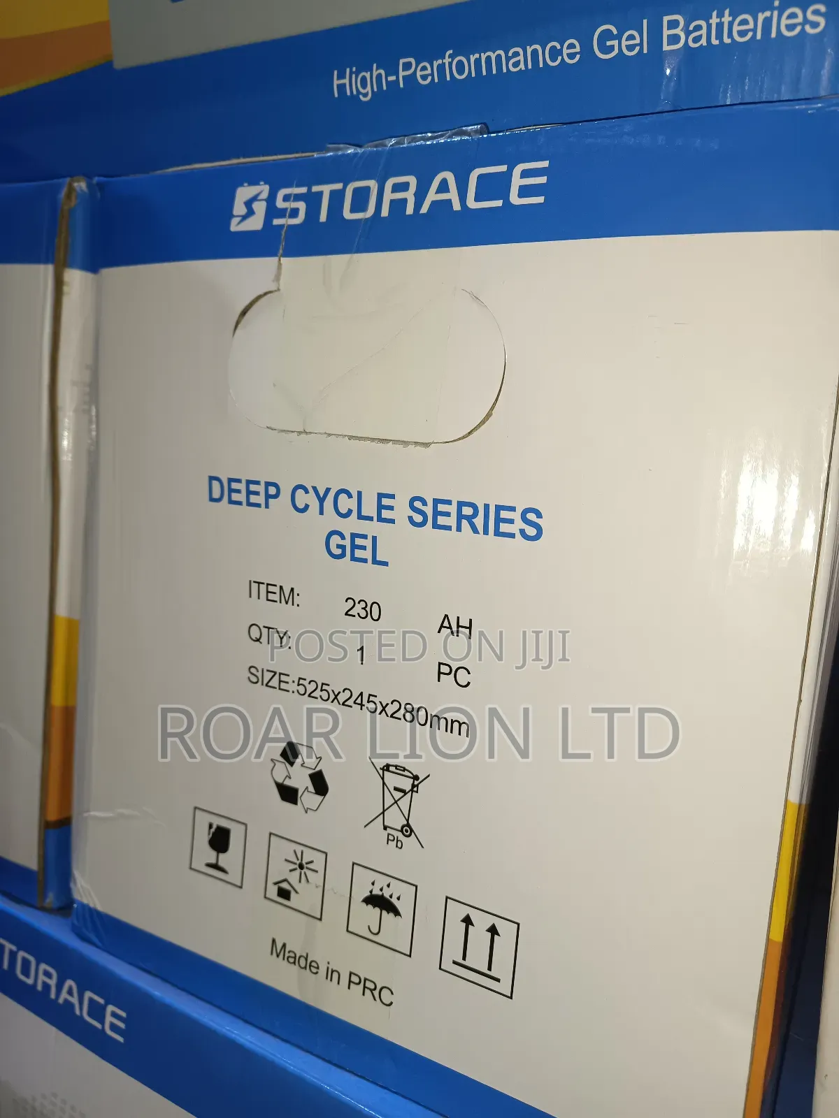 Pustun 200ah Deep Cycle Gel