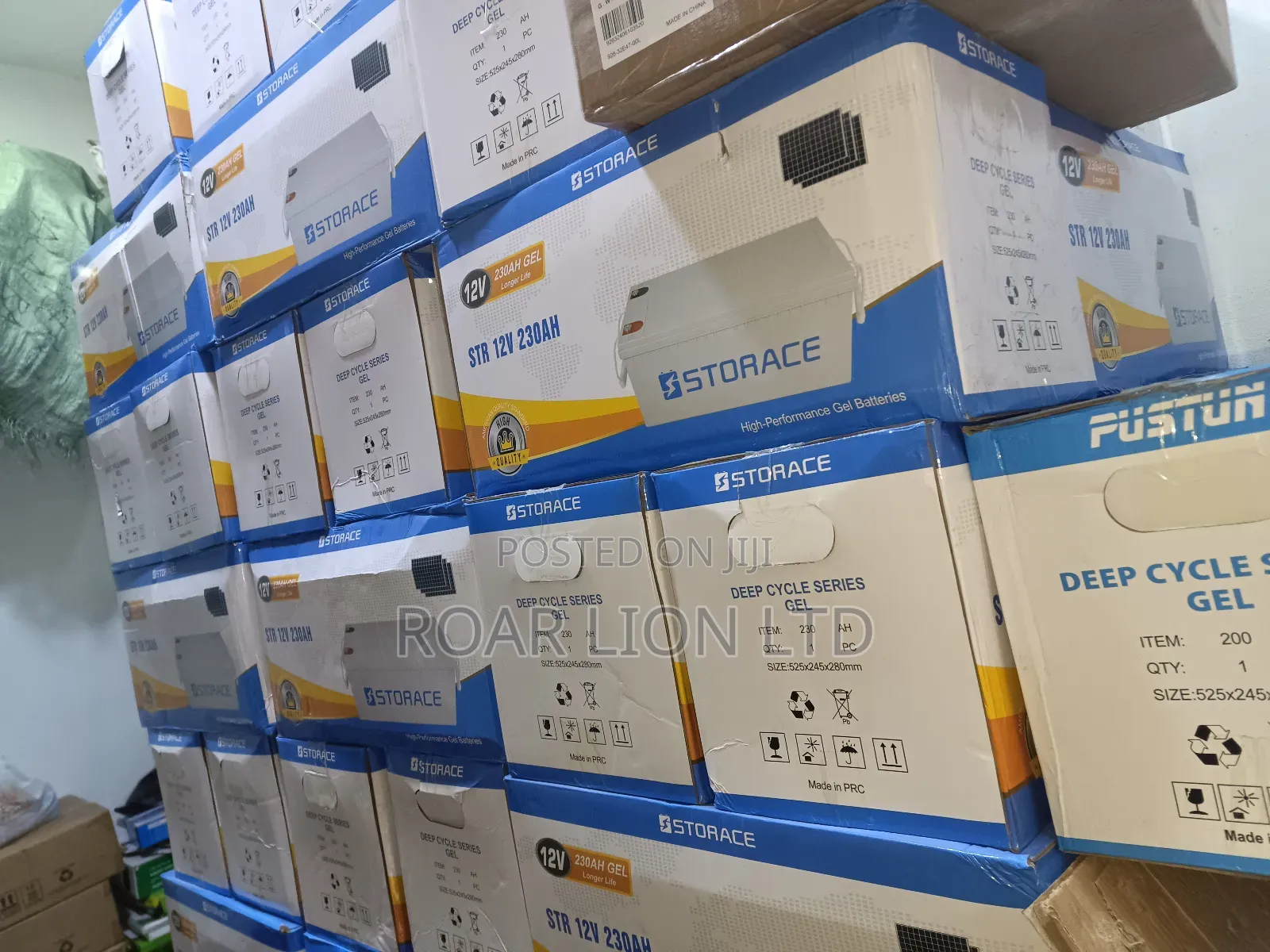 Storace 230ah Gel Battery