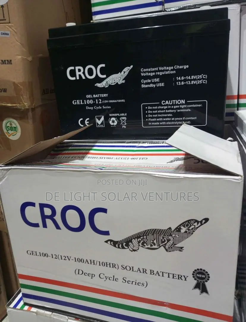 100ah Croc Batteries Available