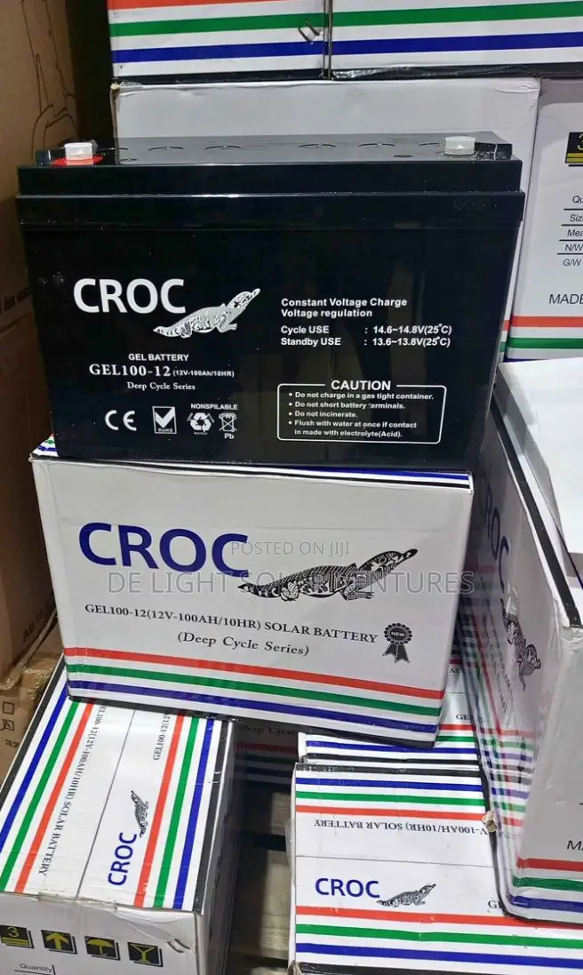 100ah Croc Batteries Available