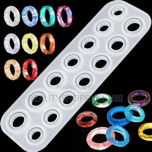 Photo - Resin Ring Mold, Epoxy Jewelry Mold