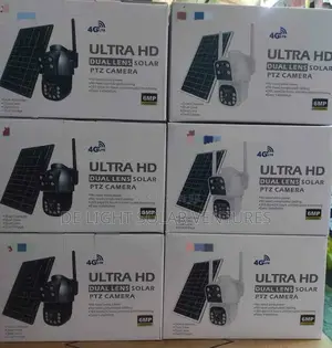 6mp 4G Dual Lens Solar CCTV Camera