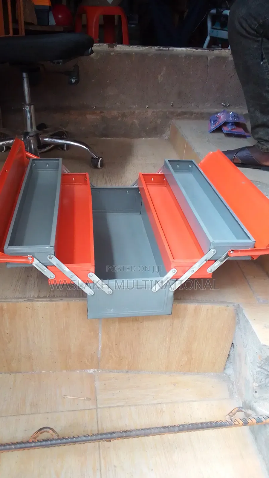 Metal Tools Box Empty