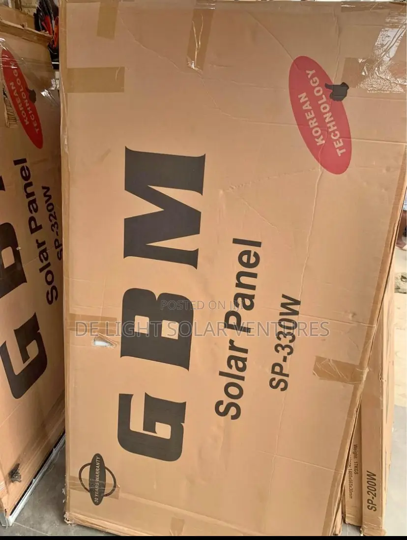 330watts GBM Solar Panel 60cells New Available