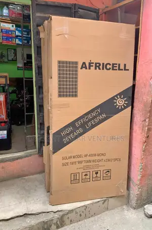 Afrocell Solar Panels 400watts Brand New One Available