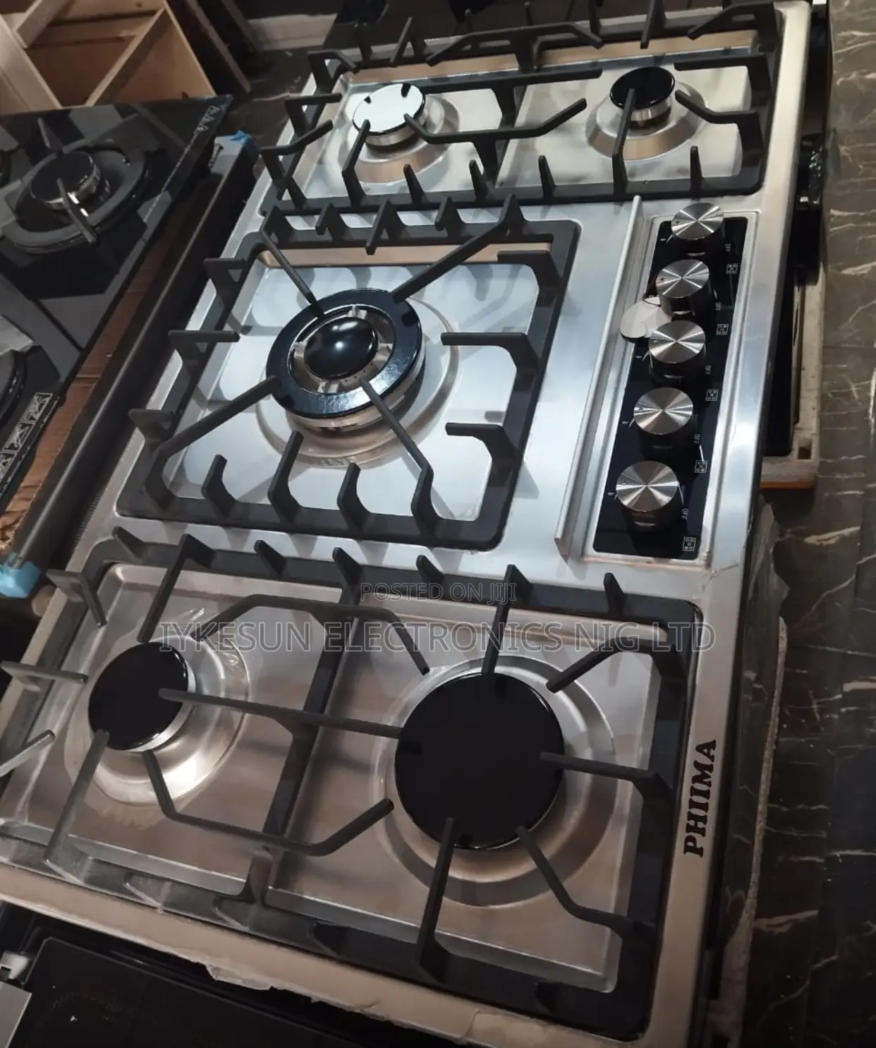 Original PHIIMA Automatic Inbuilt Gas Cooker 60x90cm 5 Gad