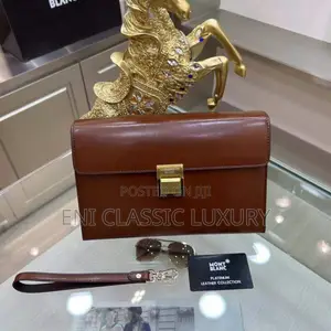Photo - Mont Blanc Luxury Men's Outfits  Leather Available N Store