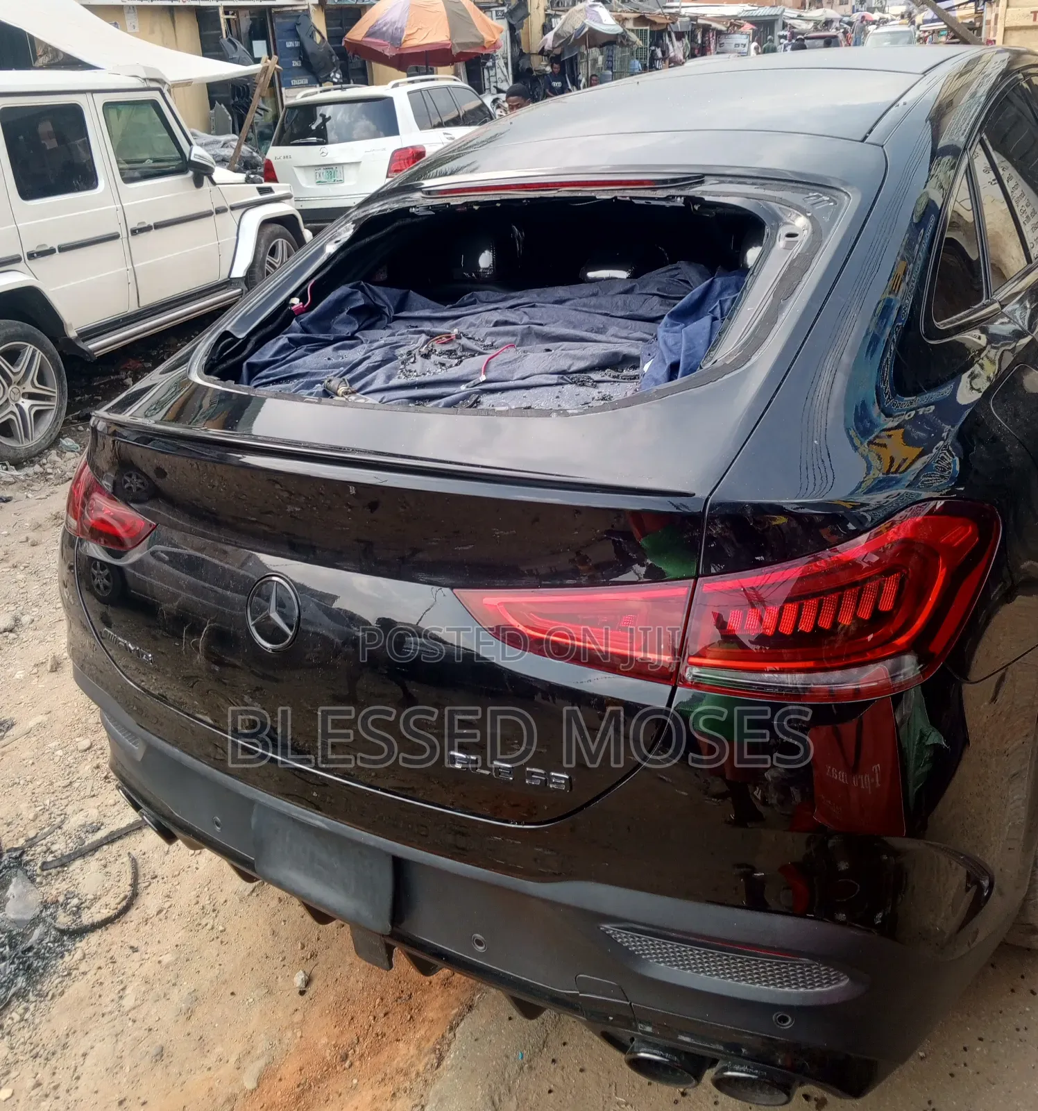 Gle 2023 Gle63 Back Windscreen