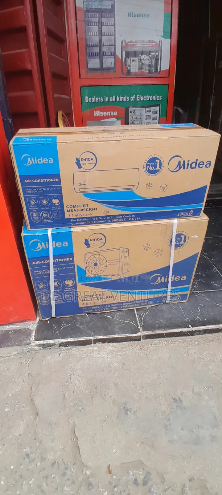 Brand New Middea 1hp Split Unit Air Conditioner>>100% Copper