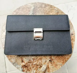 Photo - Original Leather Men's Armpit Purse MONT BLANC